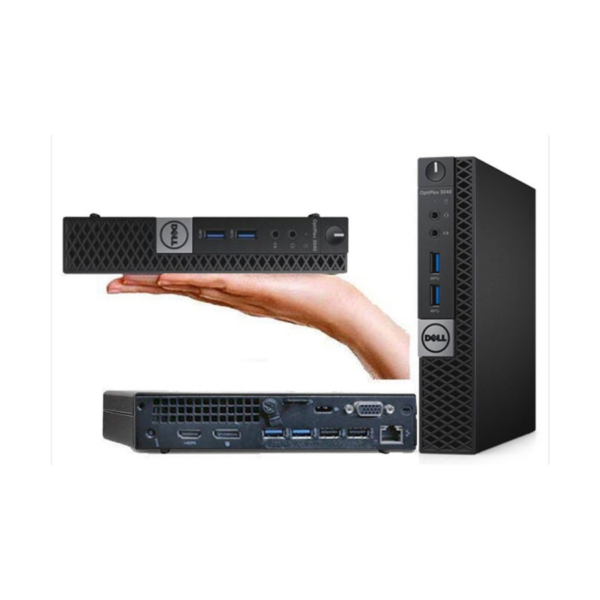 Refurbished Dell Optiplex 3050 Tiny Intel i3/i5/i7 (6 Generation), Up to 32GB DDR4 RAM, Up to 1TB SSD, Windows 10 pro