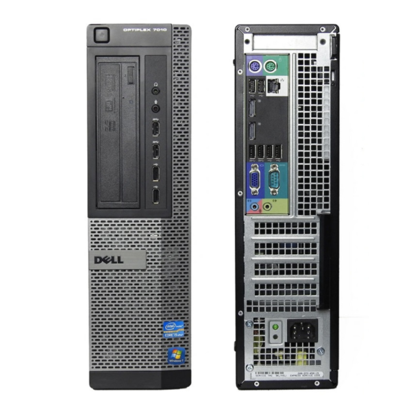 Refurbished Dell Optiplex 7010 SFF Intel core i3/i5/i7 (3rd Generation), Up to 16GB DDR3 RAM, Up to 512GB SSD, Windows 10