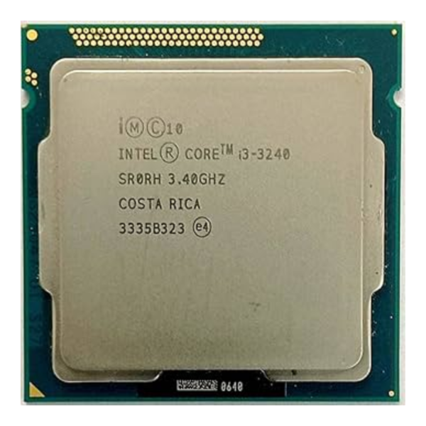 i3 3240 3rd Generation Processor for h61 Board (i3 3240 3.4Ghz) for LGA 1155 1 Year Warranty