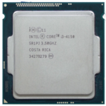 Intel Core i3-4150 4th Generation 3.5 GHz LGA 1150 Socket 2 Cores 4 Threads 3 MB Smart Cache Desktop Processor 1 Year Warranty