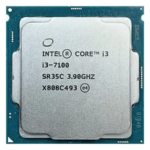 Intel Core i3-7100 7th Generation 3.9 GHz LGA 1151 Socket 2 Cores 4 Threads 3 MB Smart Cache Desktop Processor 1 Year Warranty