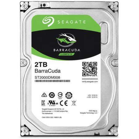 2 TB 3.5" Desktop Hard disk Refurbished